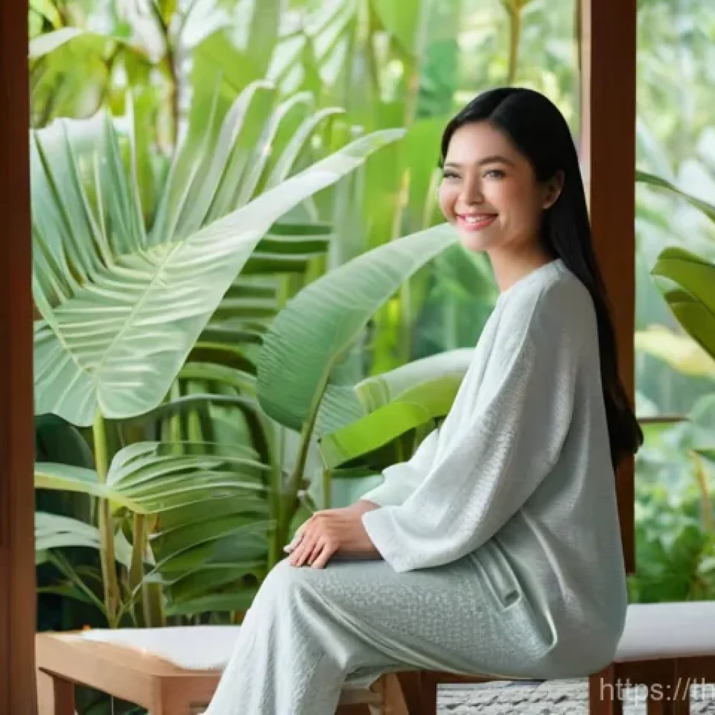 사용자 친화적인 음성 인터페이스 만들기 - **Prompt:** "A serene morning scene inside a modern, airy Thai home. A young Thai professional woman...